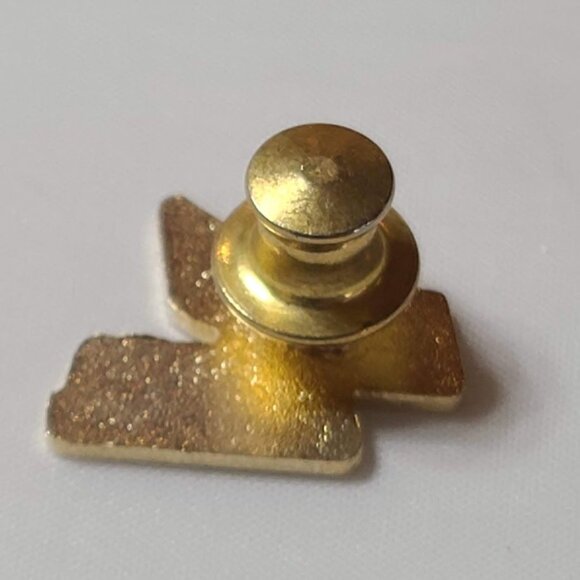 Future Business Leaders of America FBLA Logo Lapel Pin Gold Tone Red Blue - Picture 3 of 5